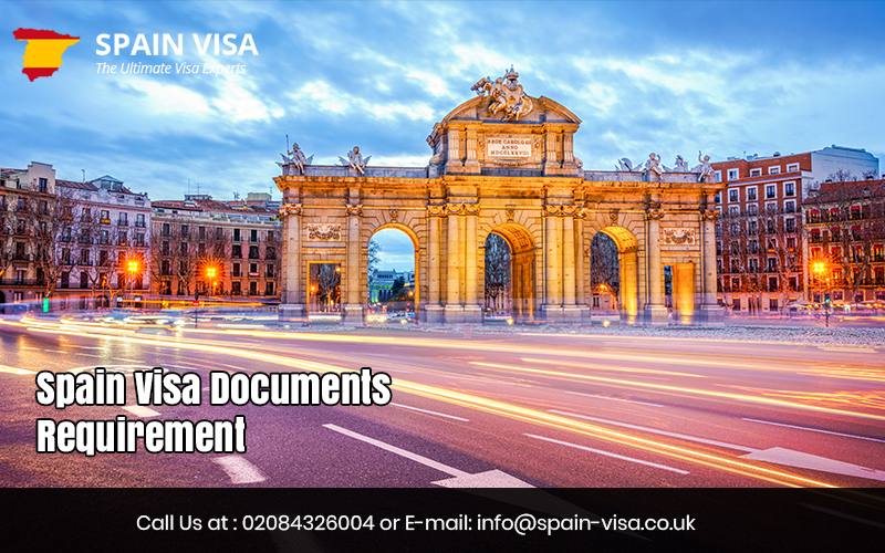Spain Visa Documents Requirements 