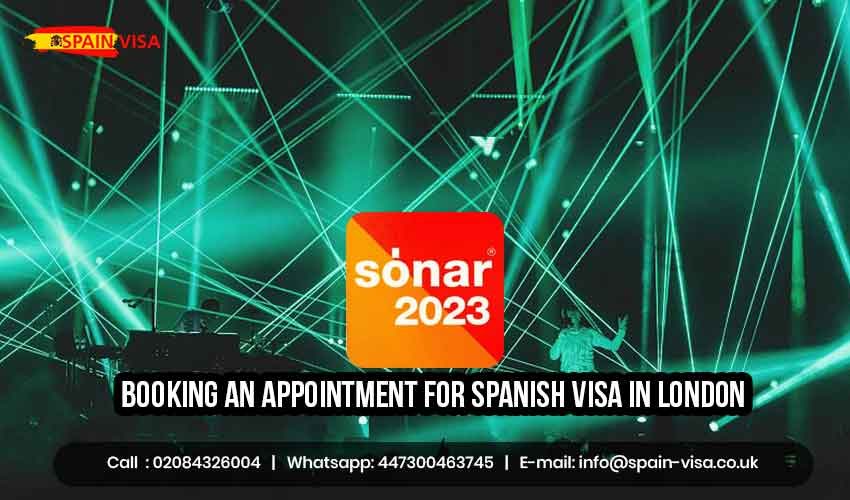 Booking An Apppointment Foe Spainsh Visa in London