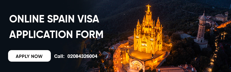 Online Spain Visa Application Form