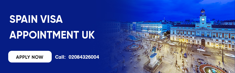 Spain Visa Appointment UK
